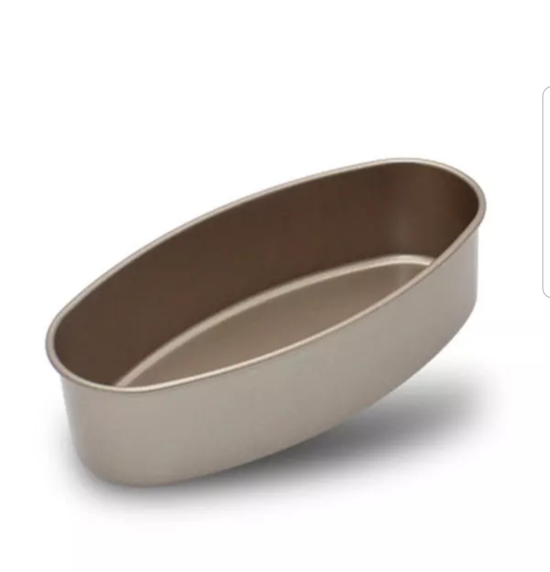 Khuôn oval chống dính màu vàng
