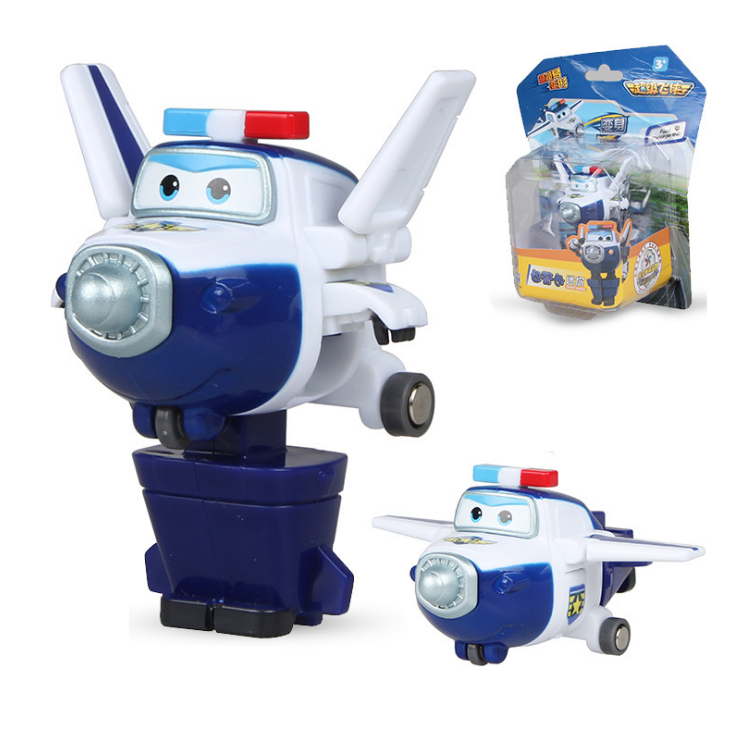 Super Wings đồ chơi đội bay siêu đẳng - Robot biến hình máy bay mini - Mô hình Paul