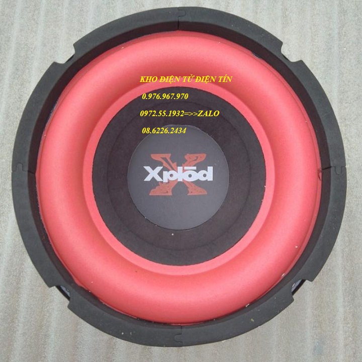 1 CHIẾC LOA SUB BASS 20 MÀNG ĐỎ CÔN 31 NHẬP KHẨU CAO CẤP
