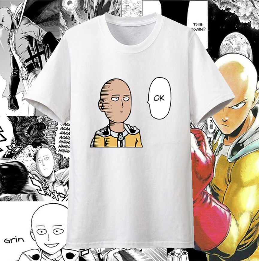 Áo Thun ONE PUNCH MAN thánh phồng tôm cực chất áo saitama punch man đẹp