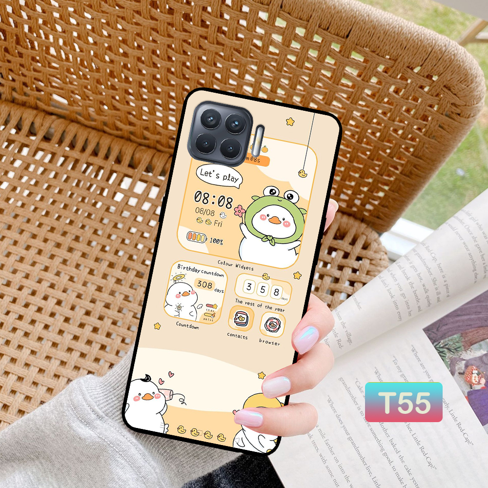 Ốp lưng oppo a73/ a93/ f17/ f17 pro hình vịt con dạo chơi cute,đáng yêu, ốp lưng giá rẻ