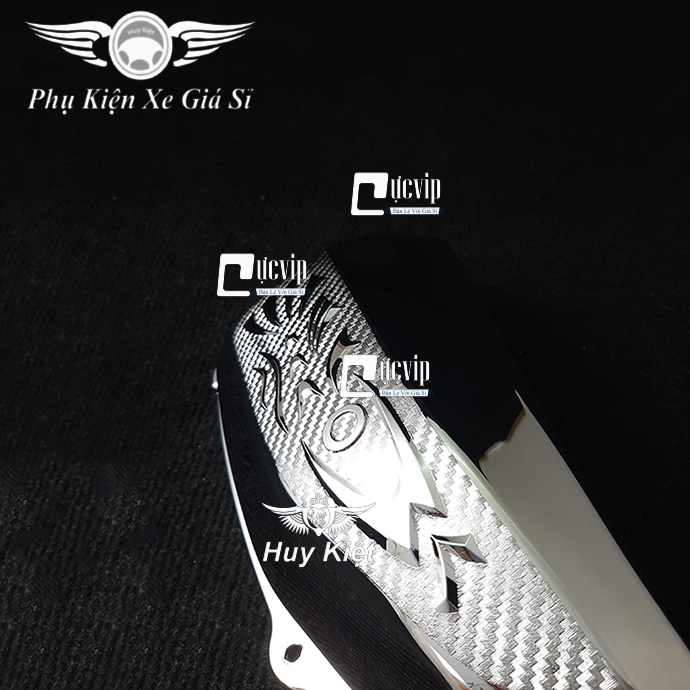 Ốp Pô E Vision 2014 - 2019 Xi Inox Cao Cấp MS1981
