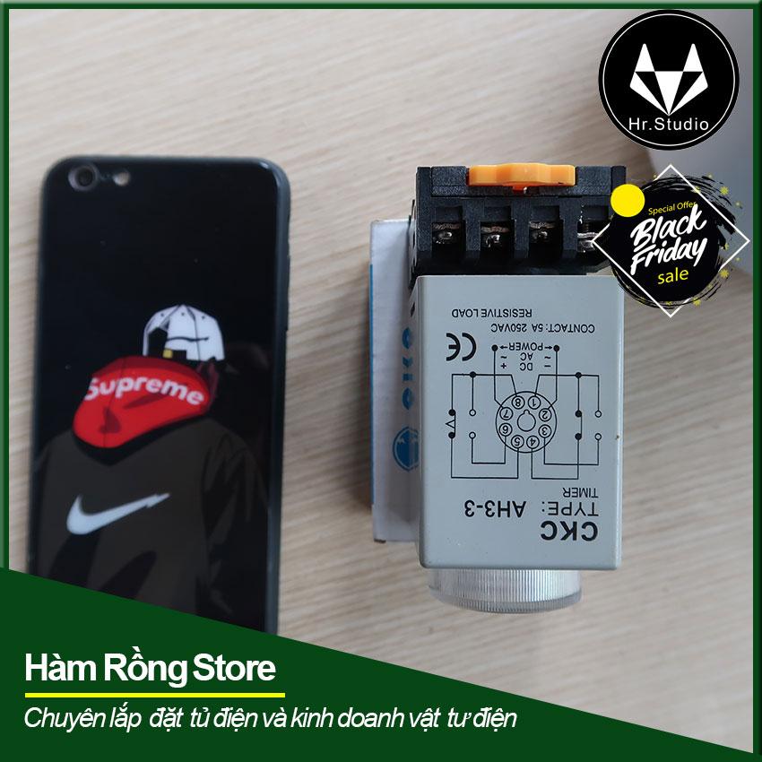 Bộ rơ le thời gian 60M CKC hẹn giờ 60 phút