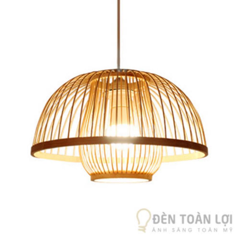 Chao đèn mây tre hai lớp bằng tăm (k bán hàng này trên Lazada)