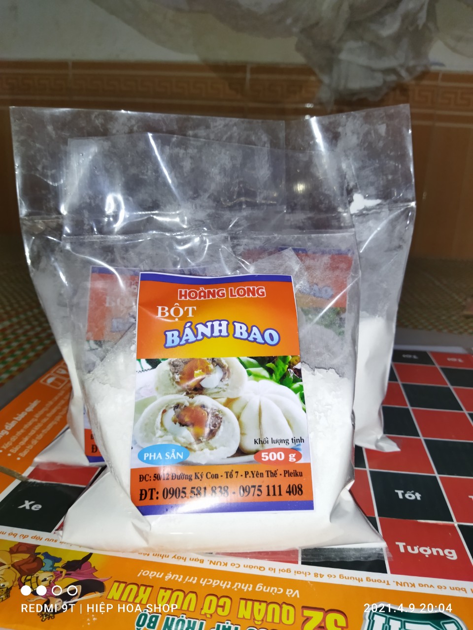 Bột làm bánh bao 500g [FREE SHIP] - [HIỆP HOA shop]