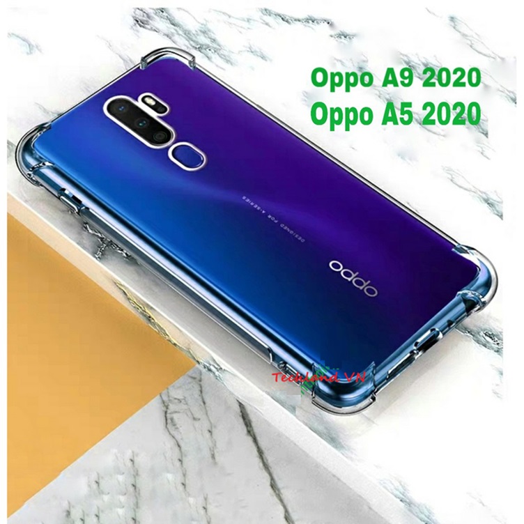 Ốp Oppo A5 2020 / A9 2020 / A11 / A11x - Dẻo Trong Chống Sốc Bảo Vệ Camera