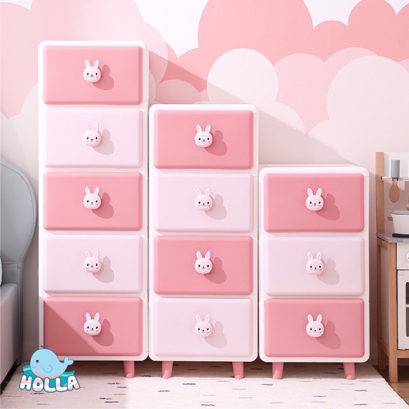 Tủ Đa Năng Gấu Thỏ Cao Cấp Holla
