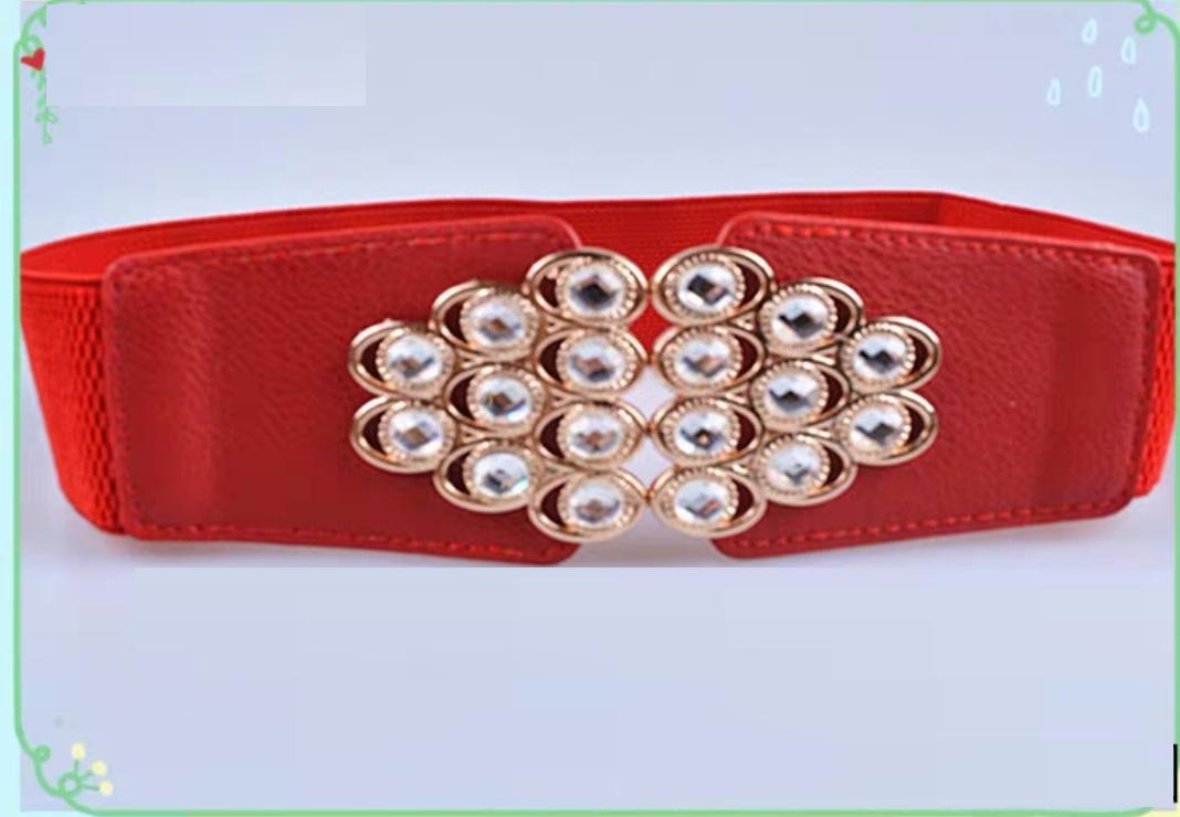 Dây nịt nữ Thắt lưng nữ đầm váy shaped 6cm