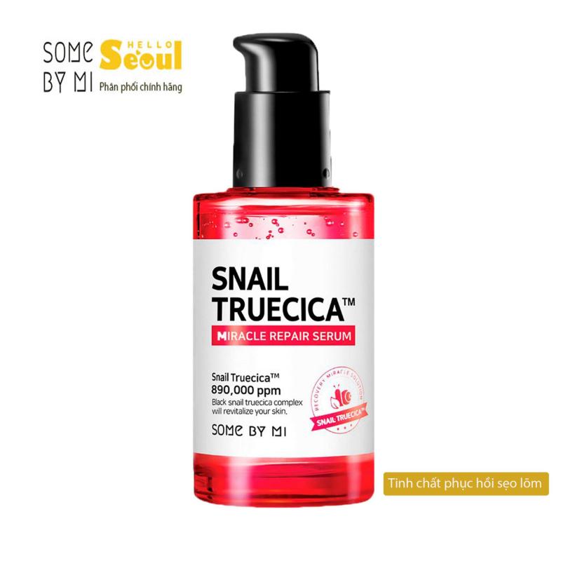 Serum Dưỡng Phục Hồi, Cải Thiện Vết Thâm, Sẹo Lõm Some By Mi Snail Truecica Miracle Repair Serum 50ml