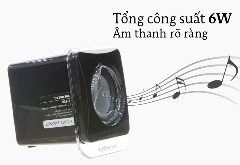 Loa 2.0 vi tính Soundmax A120 - USB (Chính hãng)