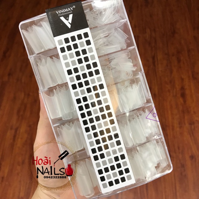 Móng nối nhám ống tre Phụ kiện Nail