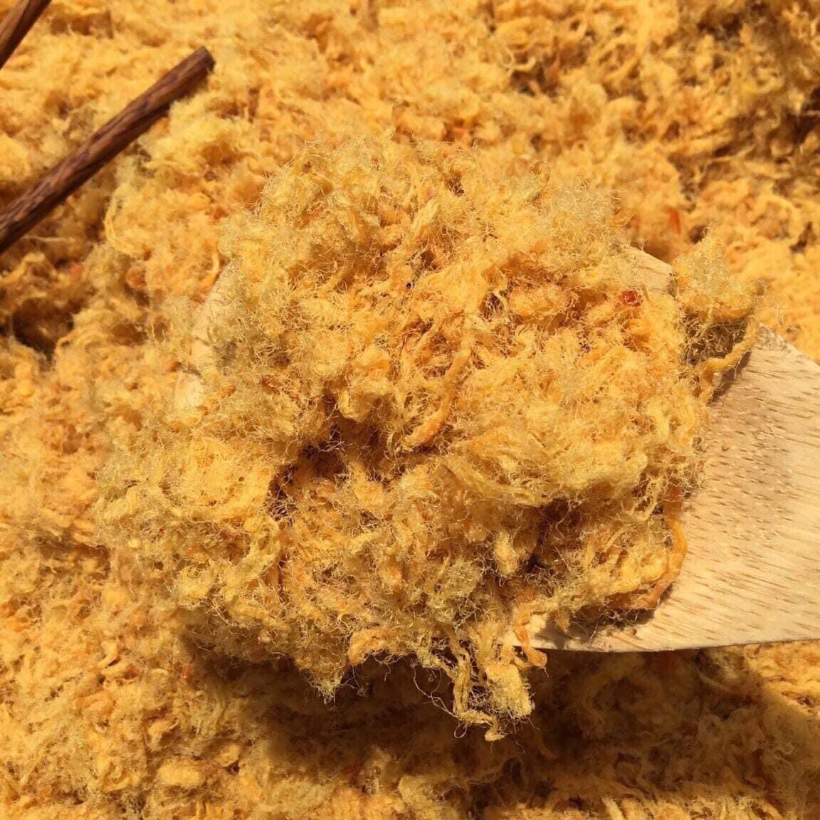 Chà bông heo xù sợi hủ pet 300gr