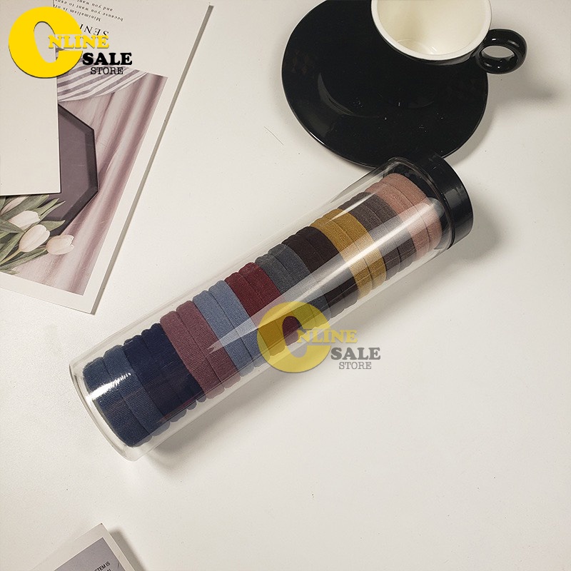 Combo 20 Dây thun cột tóc phong cách Hàn Quốc DBT20