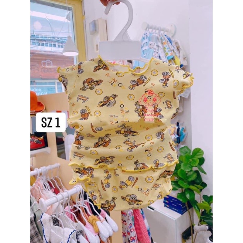 [HCM]Đồ Bộ Cho Bé Gái (4-13Kg Ib Lựa Mẫu)