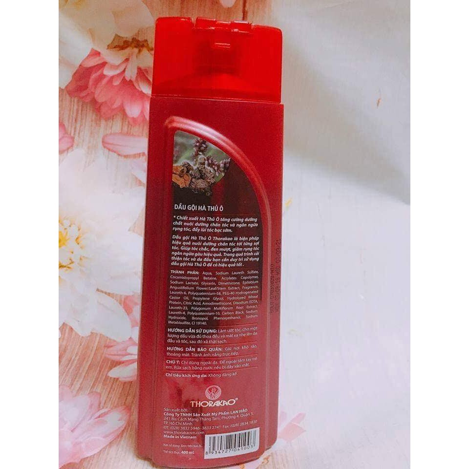 Dầu gội Hà Thủ Ô Thorakao 400ml