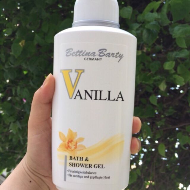 Sữa Tắm Vanilla By Bettina Barty của Đức - 500ml