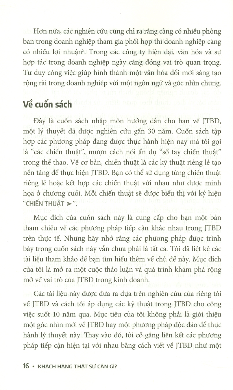 Khách Hàng Thật Sự Cần Gì?