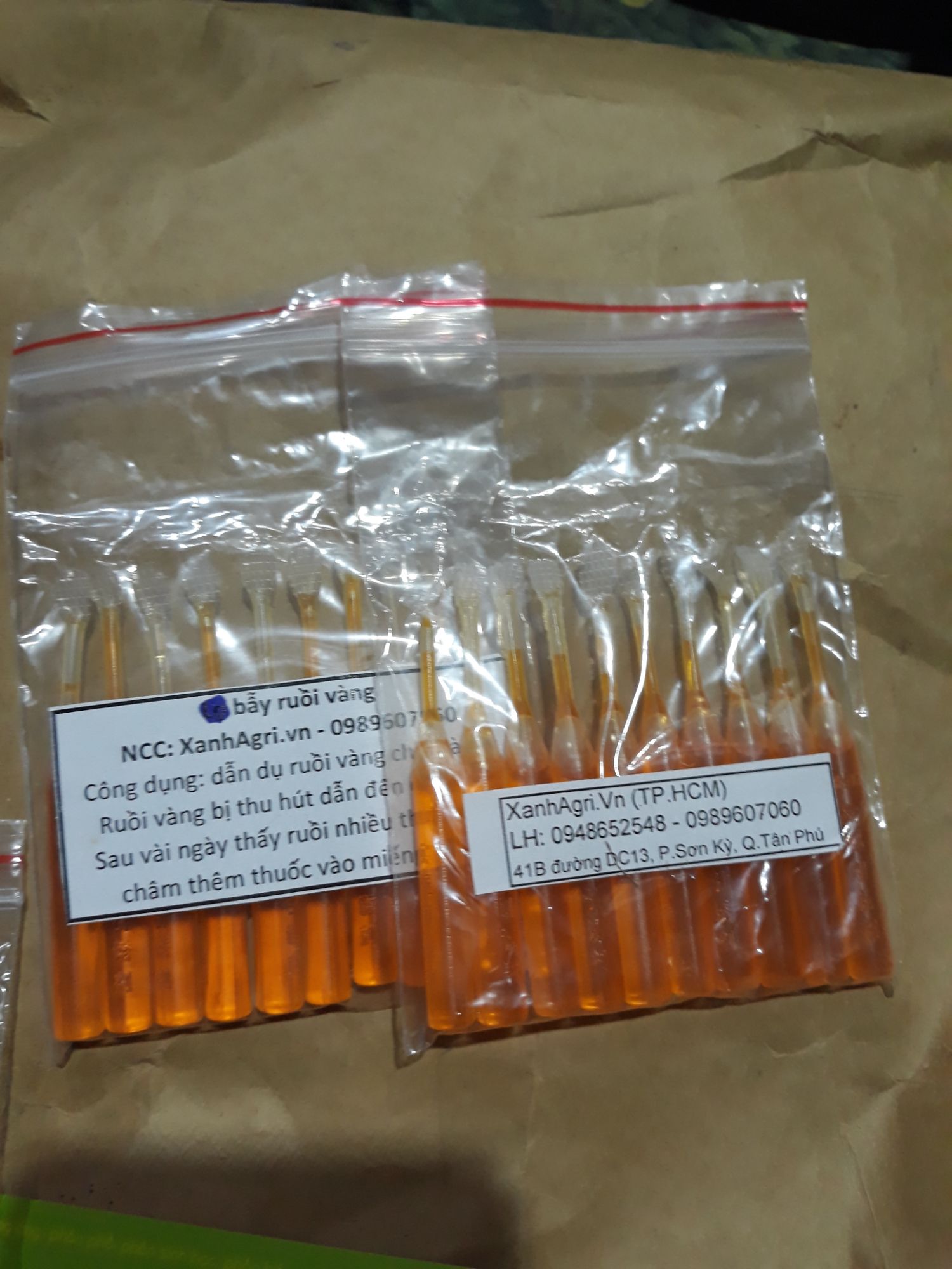 [HCM]Chất dẫn dụ Ruồi vàng combo 20 ống tặng 1 ống