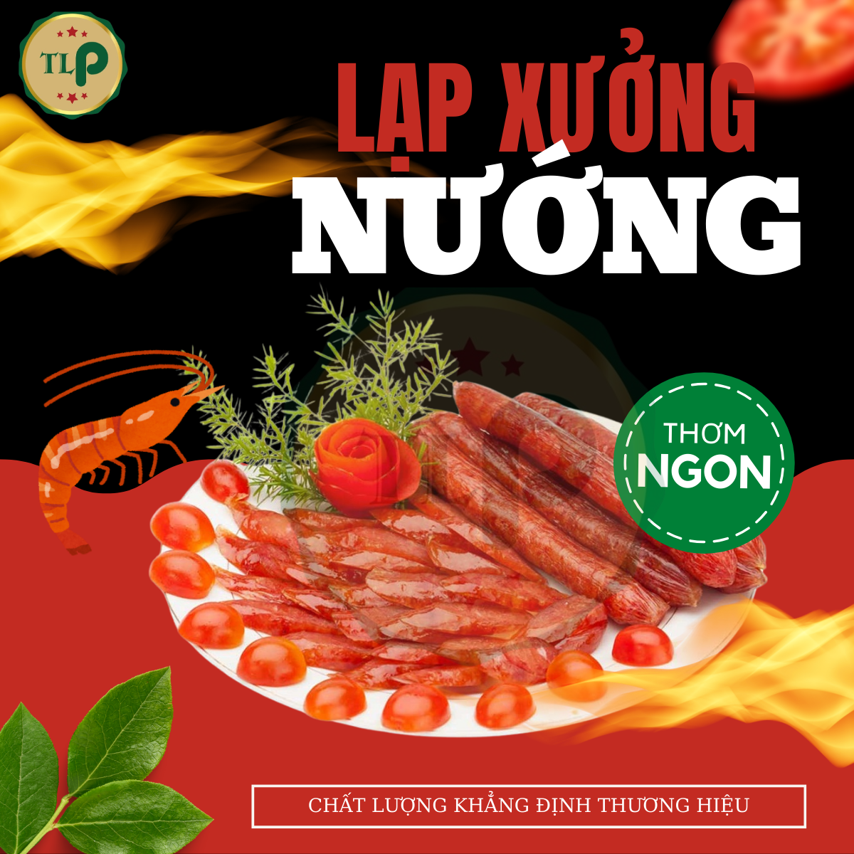 LẠP XƯỞNG TÔM TÂN LỘC PHÁT BỊCH 500G