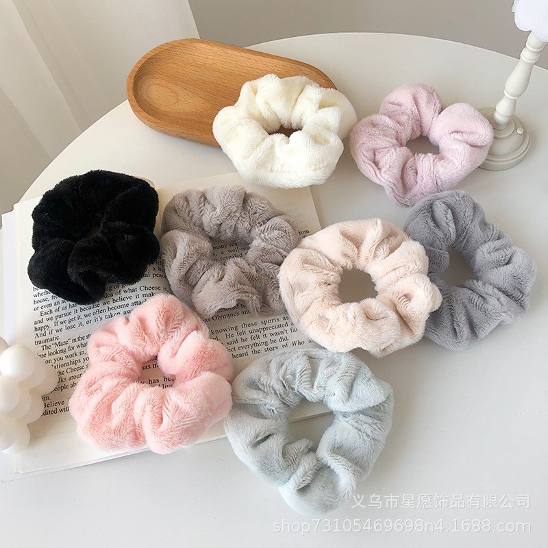 Cột Tóc '' Lông Nhung '' Mềm mịn - scrunchies
