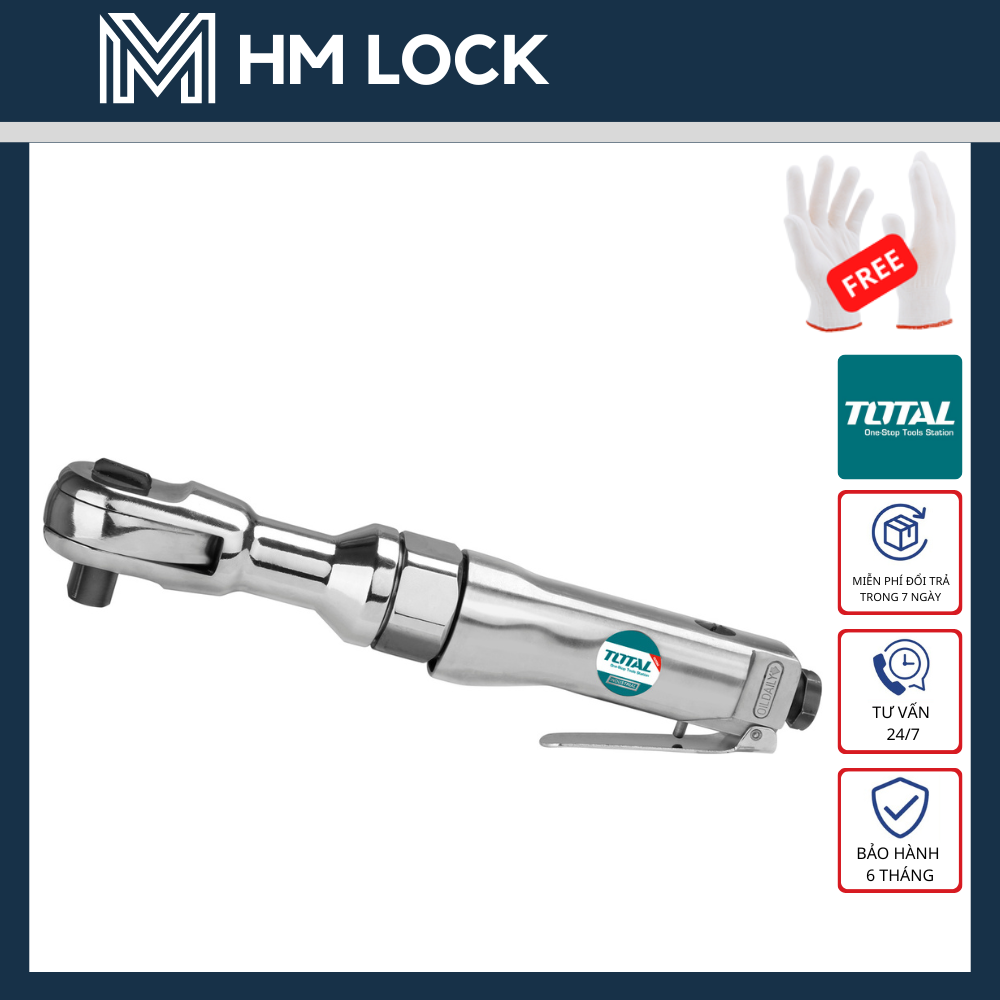 1/2" cần siết lực dùng khí nén total - hàng chính hãng - tat10121 - hm lock