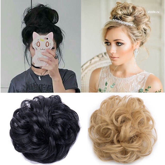 Búi Cột Xoăn Siêu Sang Chảnh Sỉ 20K