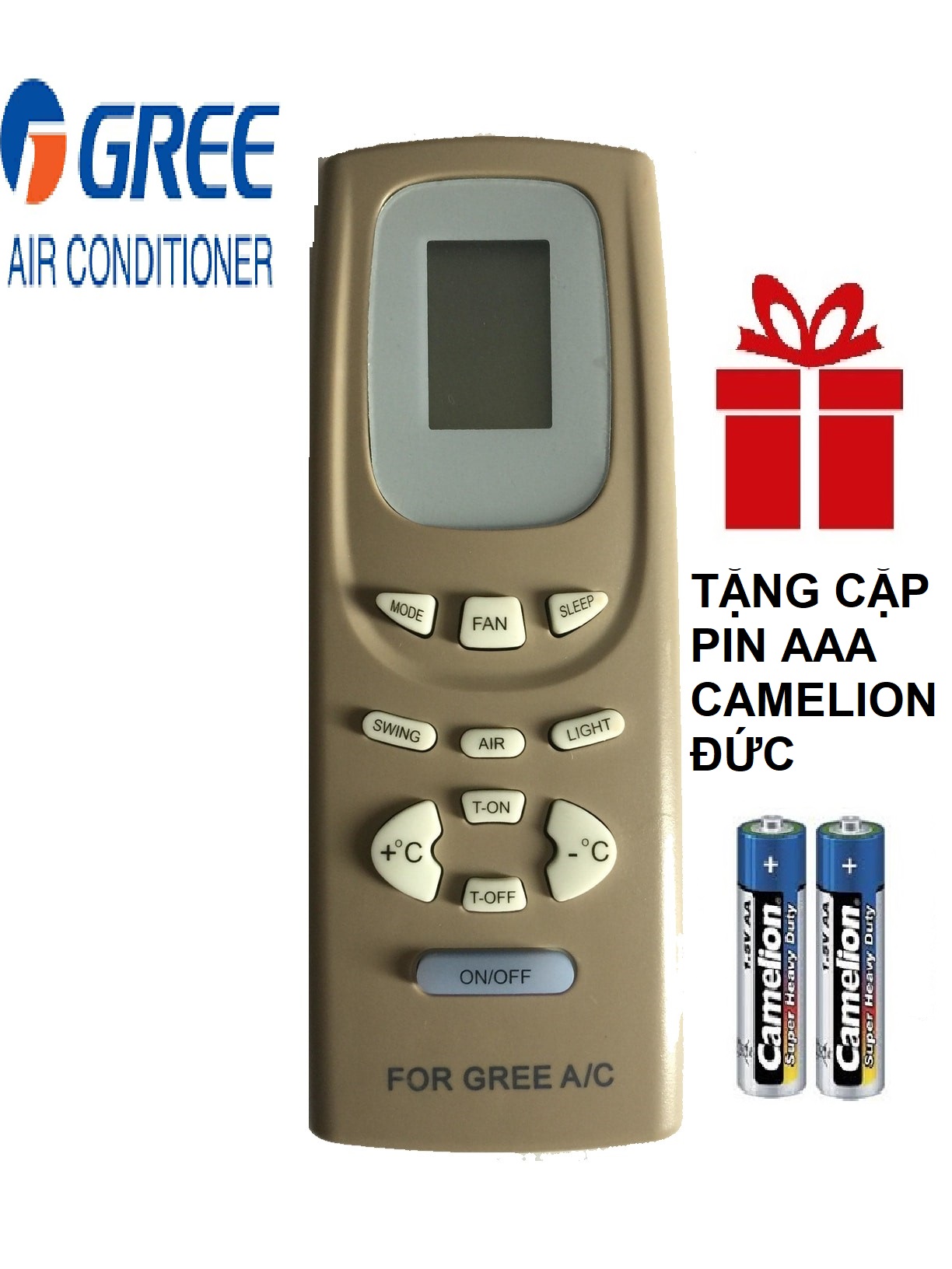 Điều khiển điều hoà Gree Remote máy lạnh Gree