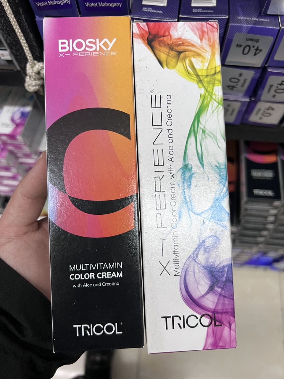 MÀU NHUỘM VITAMIN X PERIENCE TRICOL 100ML