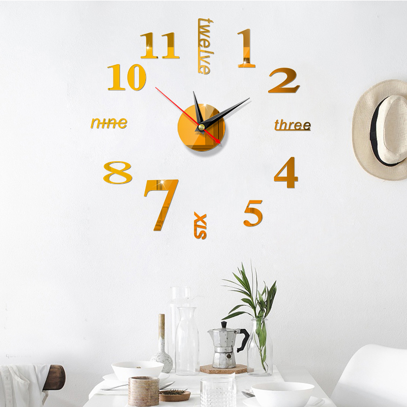 Đồng hồ treo tường tự lắp ráp DIY DH04