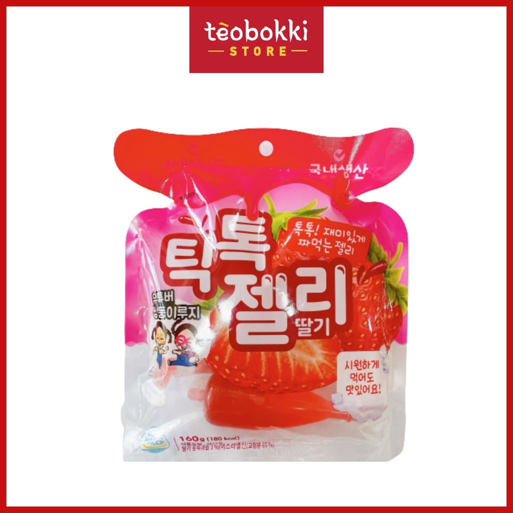Thạch hút trái cây Hàn Quốc 160g, 386g