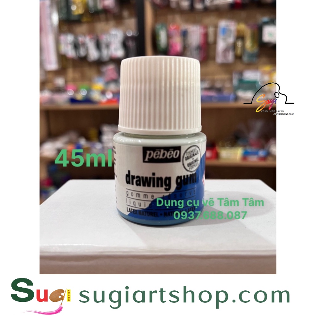 -Keo chặn màu nước Pebeo, Drawing Gum Pebeo-