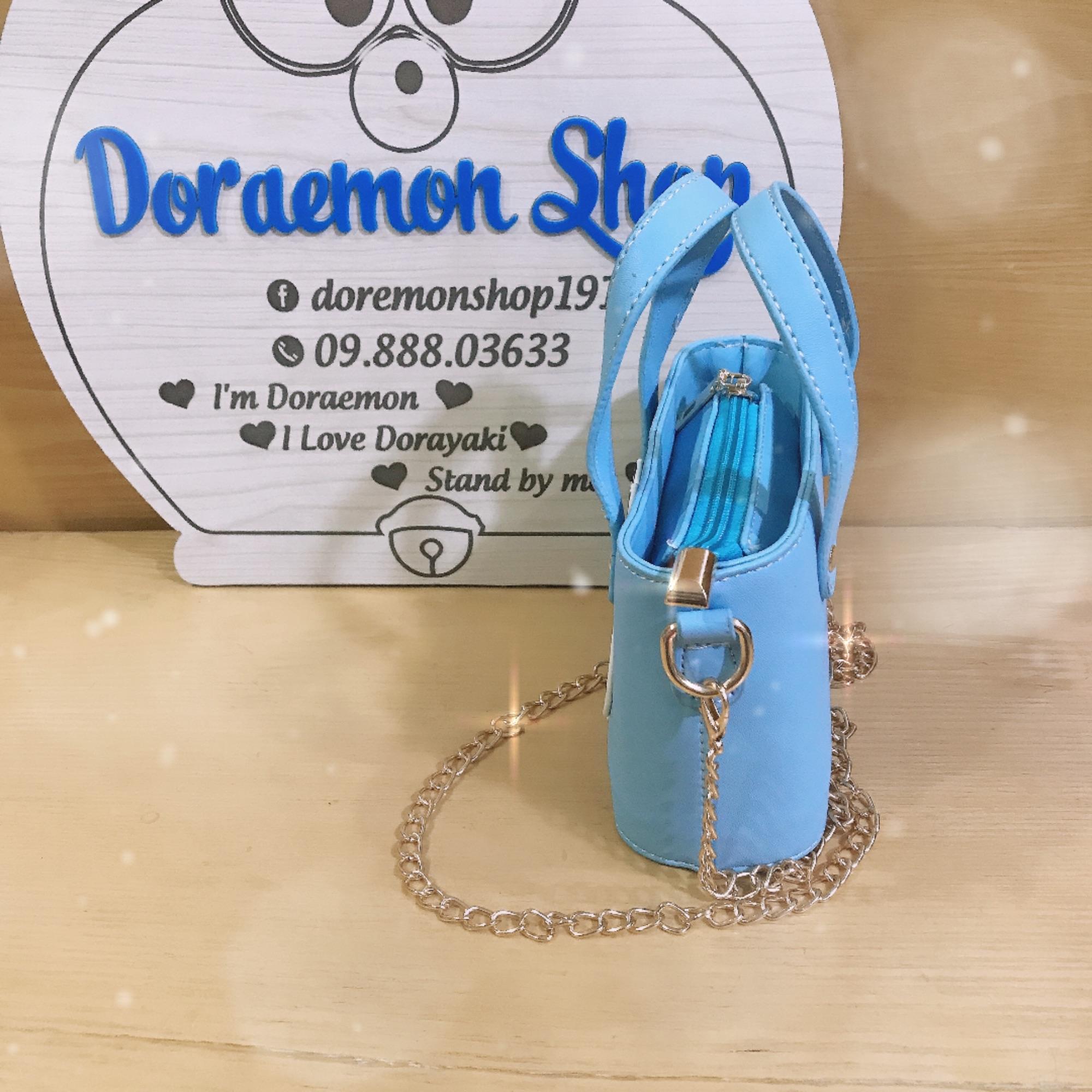 Túi Xách Mini Da PU Doremon Doraemon