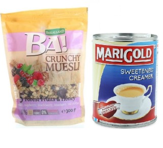 Ngũ cốc giảm cân hoa quả Bakalland 300gr Ba Lan và Sữa đặc ít đường thumbnail