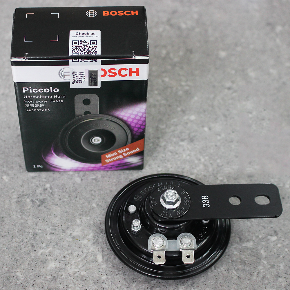 Còi dĩa BOSCH Piccolo Horn 12V-2AH cho xe máy