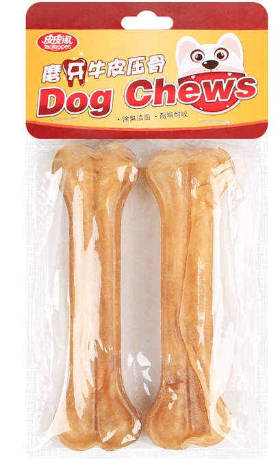Xương da bò cho chó gặm sạch răng