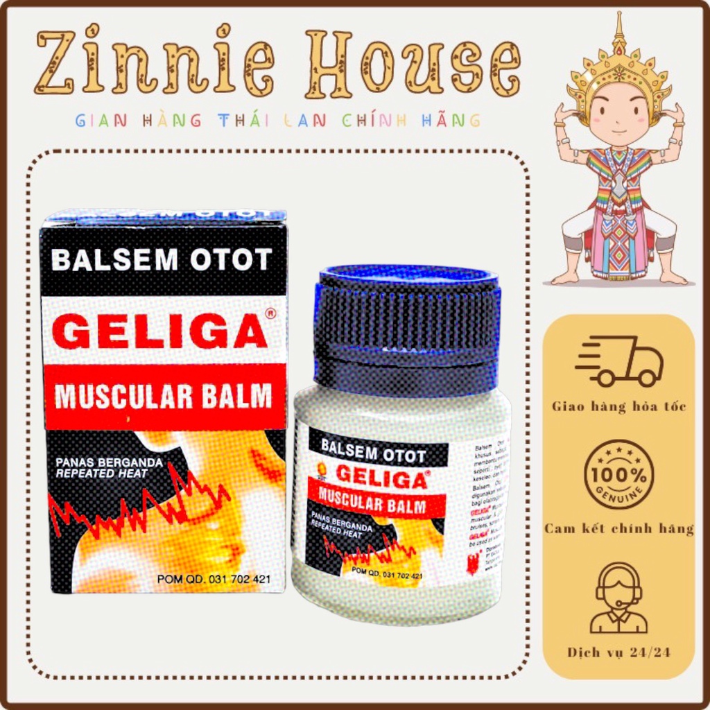 Dầu cù là lửa Geliga Muscular Balm 40gr