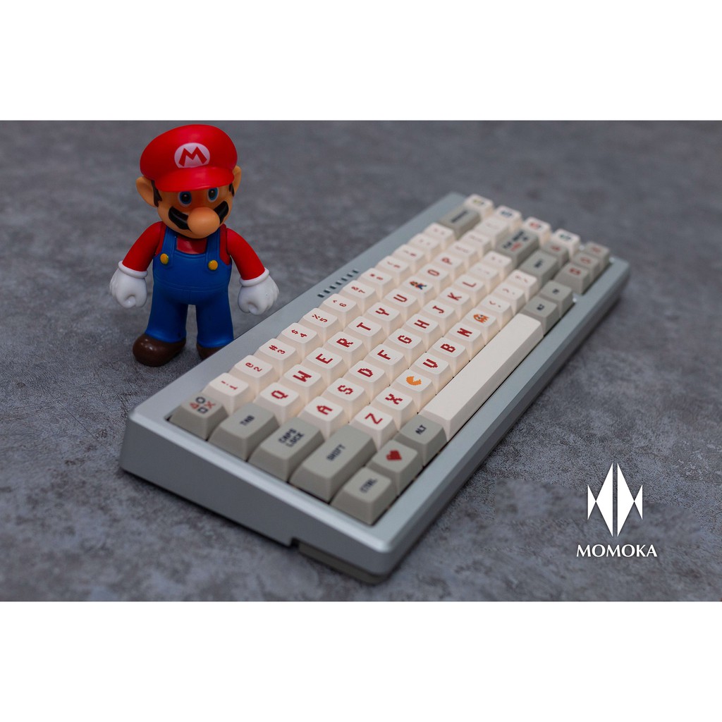 Set Keycap XDA GAMEBOY 145 Phím cân các layout 61,64,68,78,84,96,980,104,108