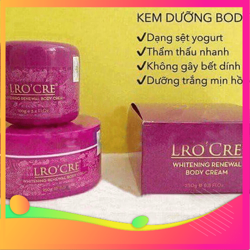 [HCM]kem dưỡng body lrocre 250g - Chính hãng