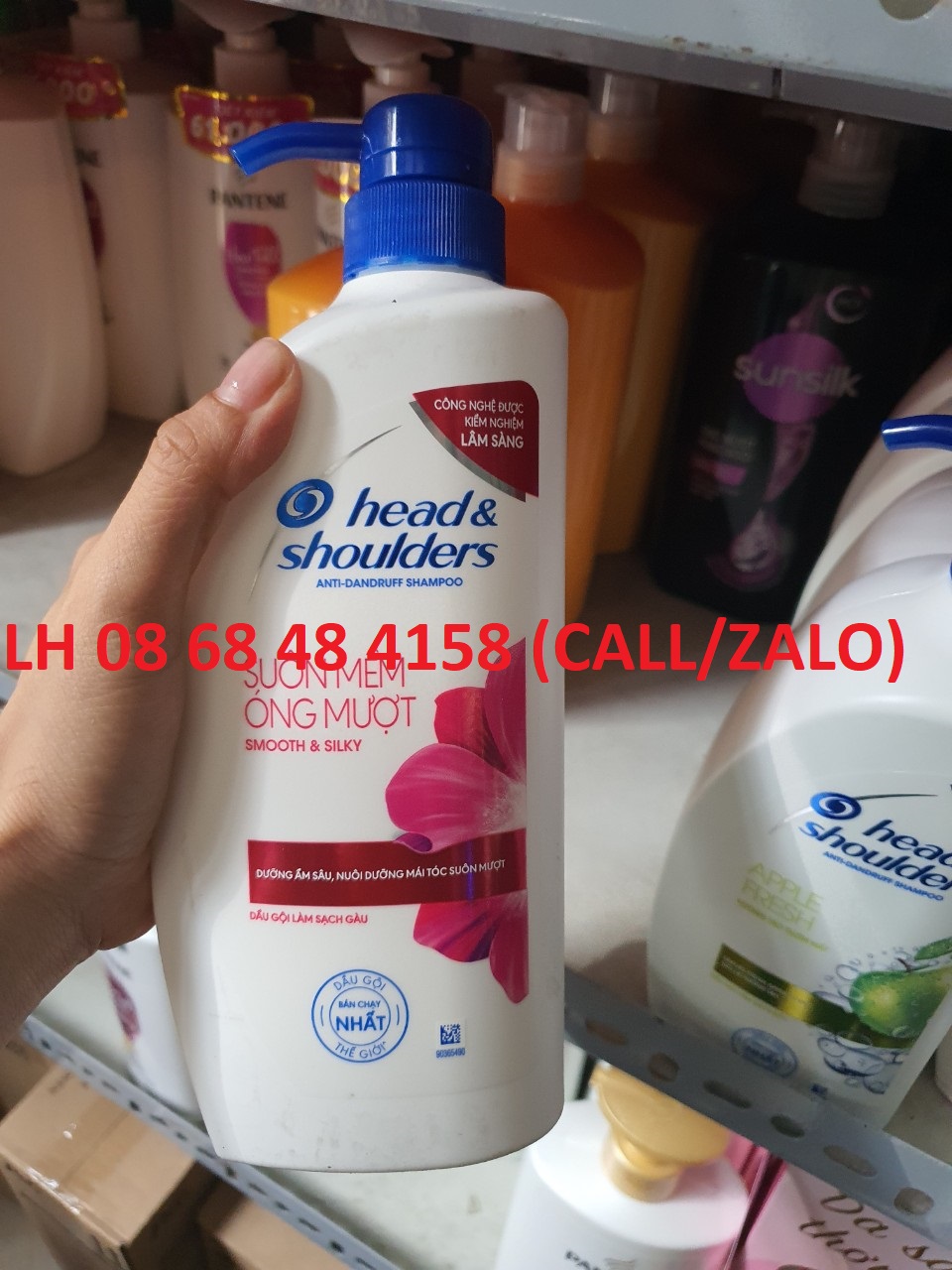 Dầu gội Head & Shoulder Suôn Mềm Óng Mượt 625ml