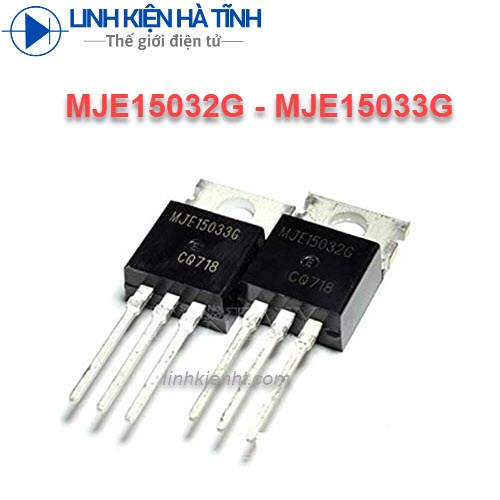 Transistor mje15033 / mje15032 mje15033g / mje15032g 8a 250v to-220 mới chính hãng 100%
