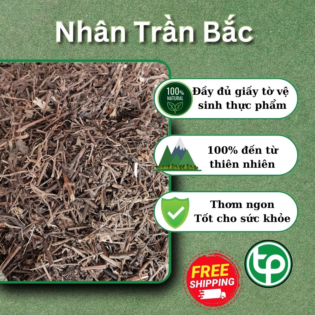 Nhân trần 1kg Tấn Phát - Hàng công ty chất lượng cao - Thảo Dược Tấn Phát