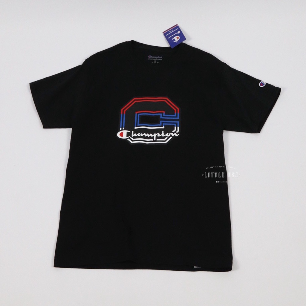 Áo Champion® Tagless Block C Logo - Unisex Nam Nữ