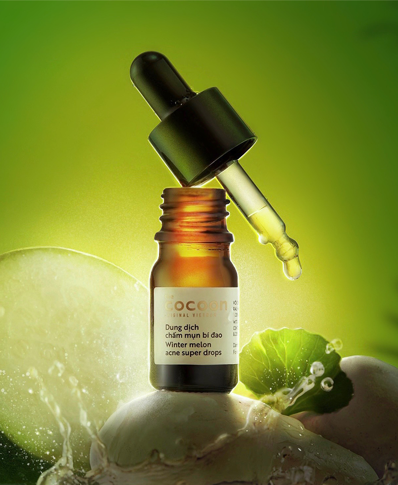 Dung dịch chấm mụn bí đao cocoon vietnam 5ml mẫu mới