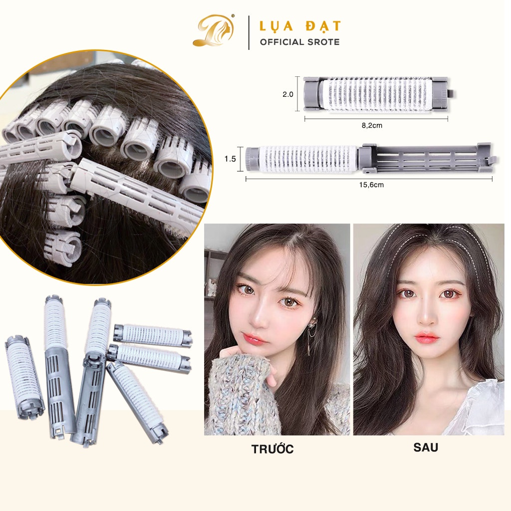 Set 1 Hộp Lô Uốn Phồng Chân Tóc - Lô Cuốn, Dụng Cụ Tạo Kiểu Tóc