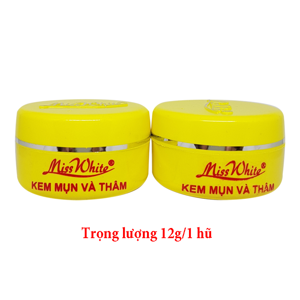 Combo 2 Kem Mụn Và Thâm Miss White 6g Công Ty