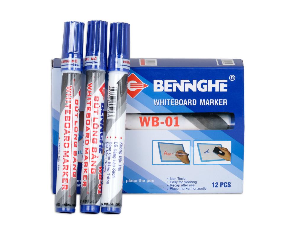 Bút Lông Bảng Bến Nghé WB01/WB08 2.5mm (XANH/ĐỎ/ĐEN)