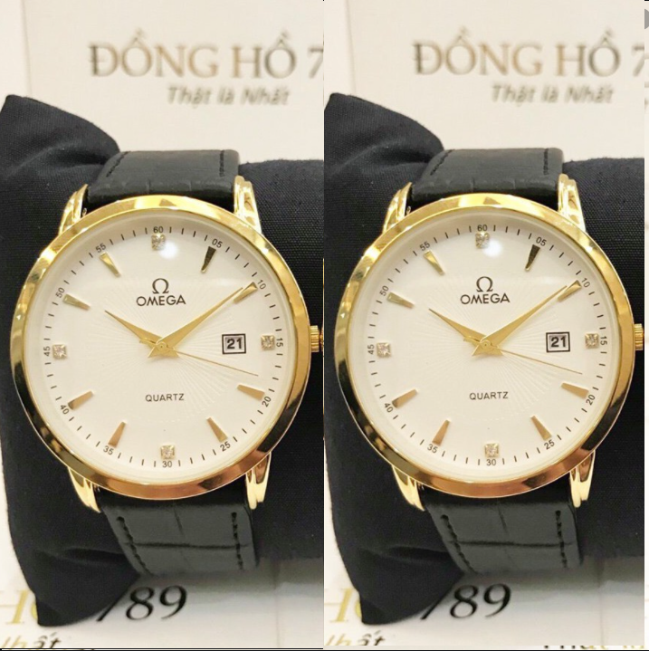 Đồng hồ nam dây da sang trọng lịch lãm