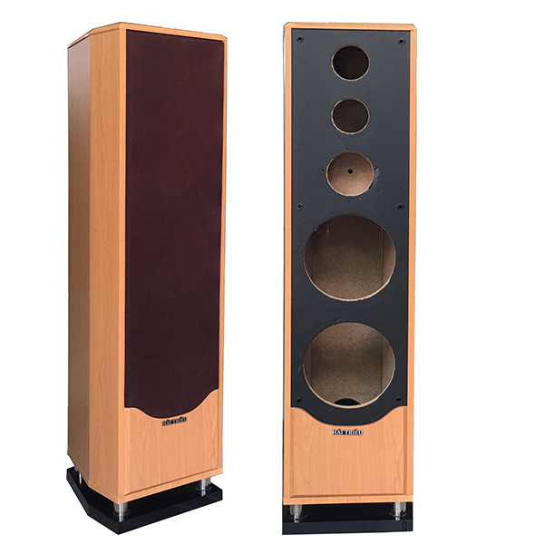 Vỏ thùng loa cây loa đứng loa sử dụng 2 bass 20 cm, 2 loa chép, 1 loa mid Hải Triều - 1 cặp