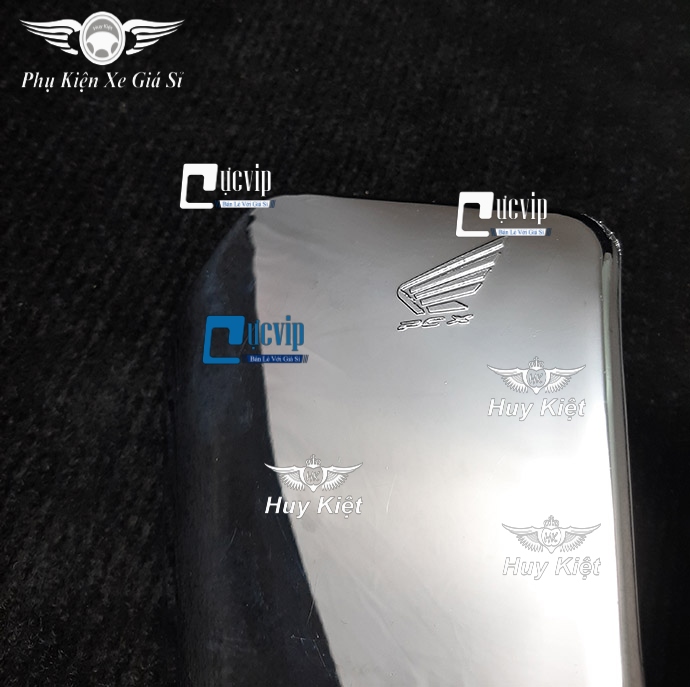 Ốp Nắp Đồ Nghề PCX 2014 - 2017 Xi Inox, Mạ Crom MS3189