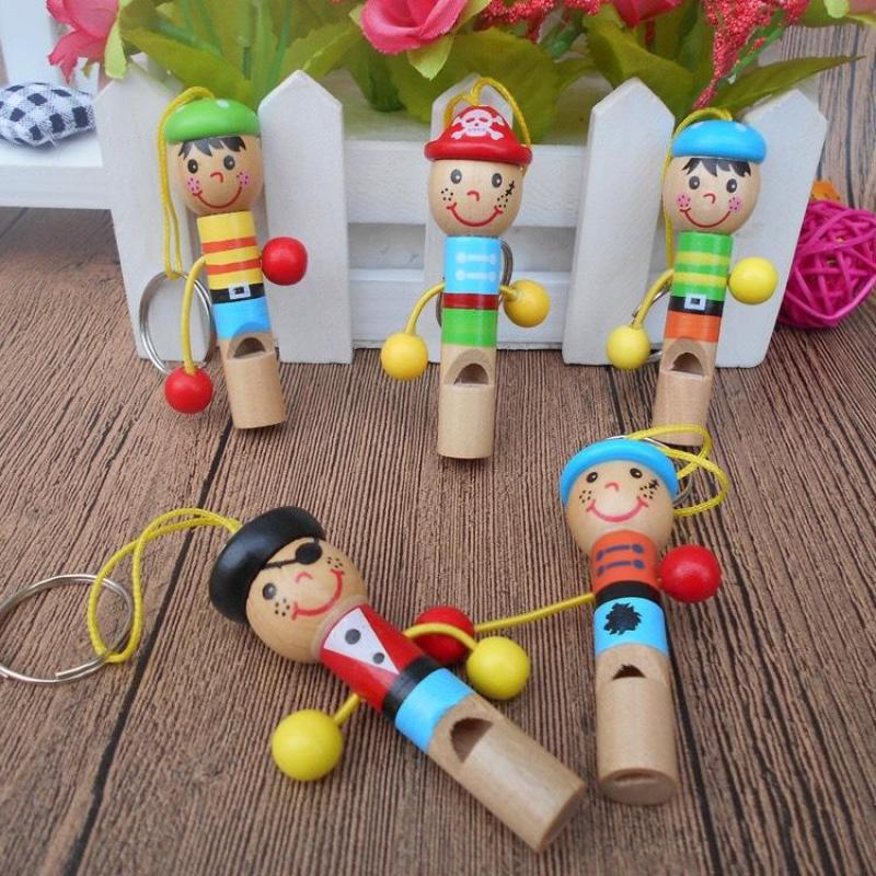 Đồ chơi còi gỗ cho bé